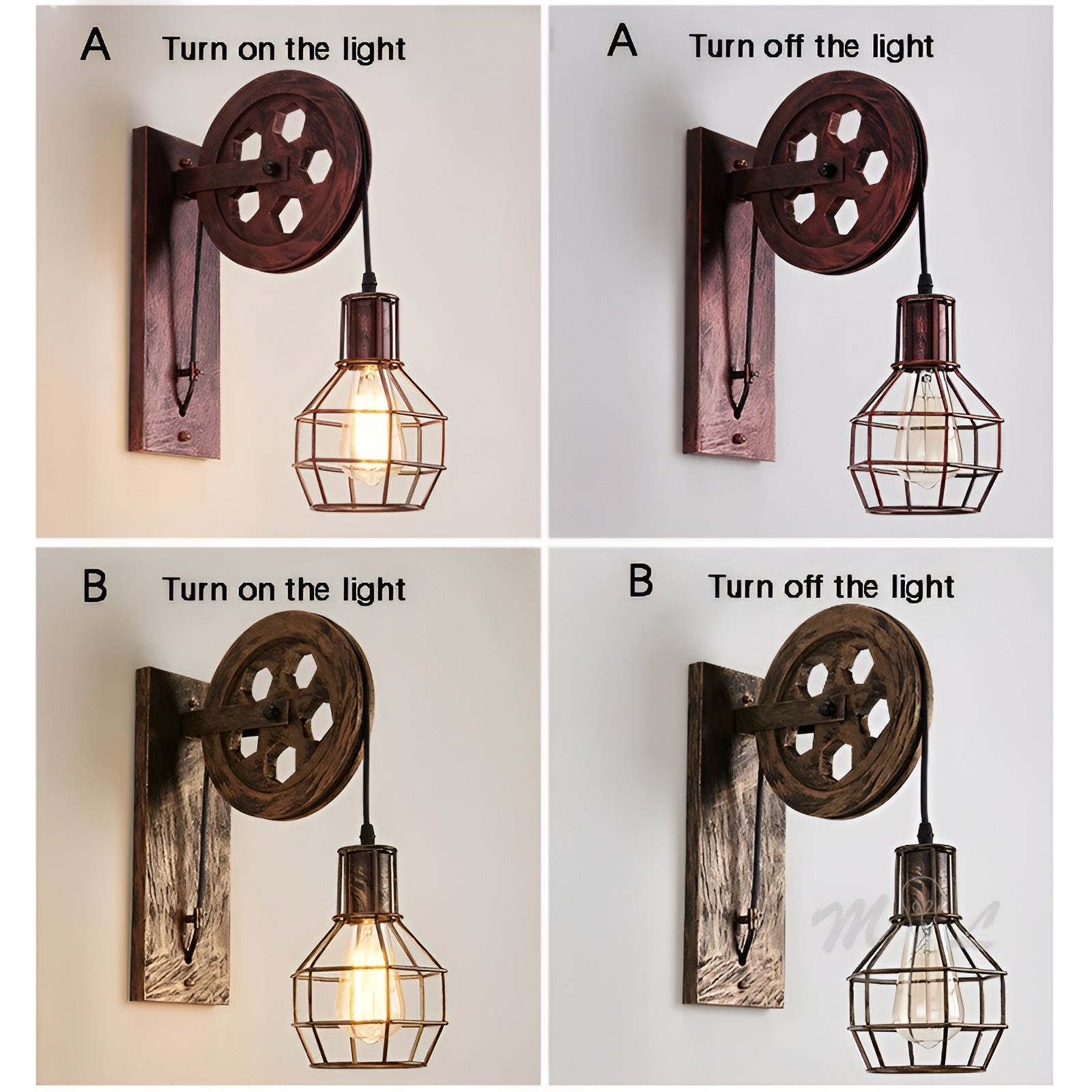 Retro Industrial LED Wall Light - IronGlare