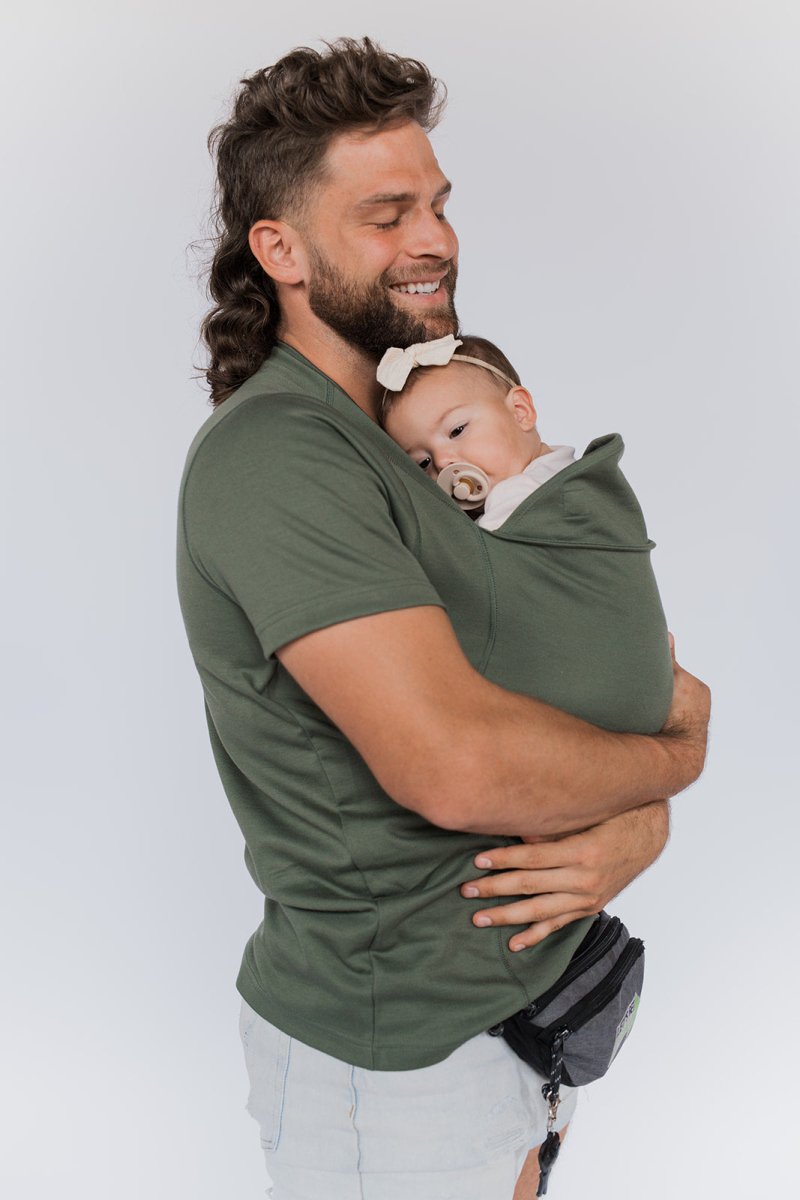 Baby Carrier T-Shirt for Everyday Use – Hands-Free Infant Carrying Top for Comfort at Home and On the Go