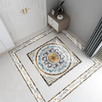 Elegant Vintage Floor Sticker | Stunning Design for Your Space