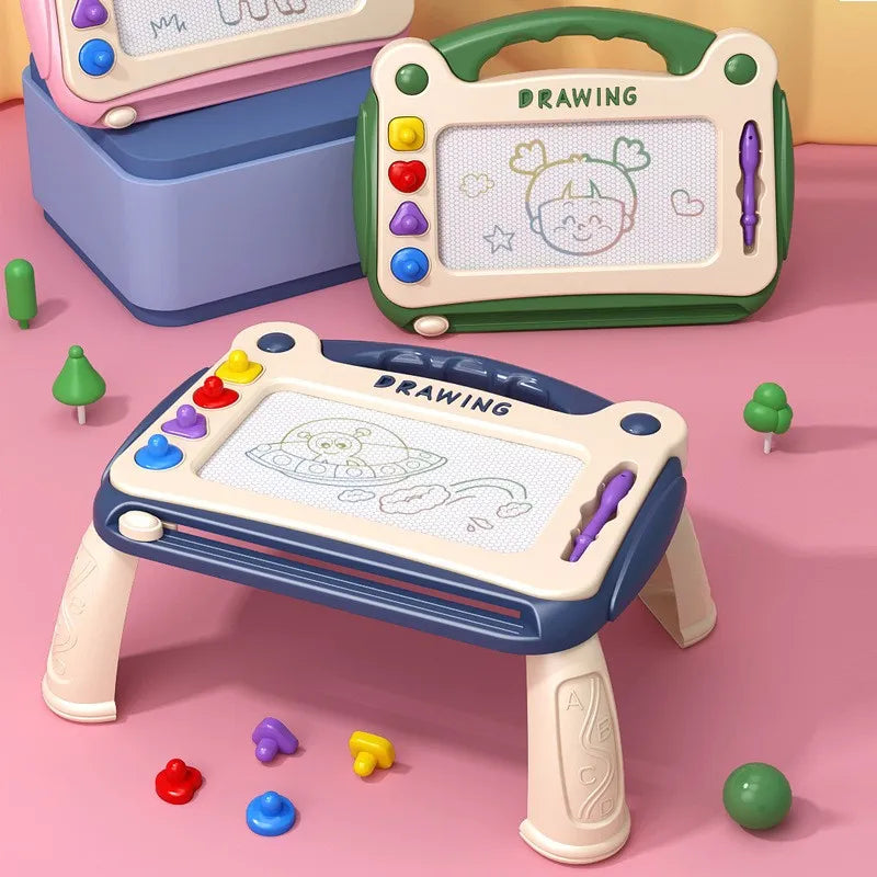 Magnetic Drawing Board for Creative Play – Reusable Art Board for Kids’ Drawing, Learning and Imagination