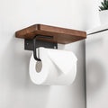 Stylish Wooden Toilet Paper Holder | Chic & Convenient