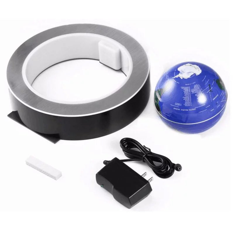 Levitating Globe Lamp for Modern Home Decor – Floating LED Accent Light for Living Room, Office and Creative Interiors