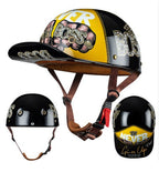 DOT & ECE Certified Motorcycle Helmet – Lightweight ABS Shell with EPS Impact Liner | Low-Profile Urban Design & UV-Protective Visor