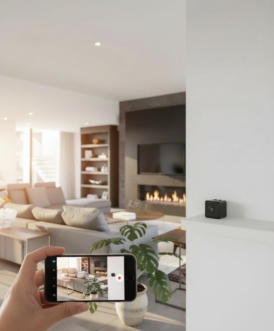 High-Definition Wireless Indoor Security Camera – Clear Monitoring for a Safer Home