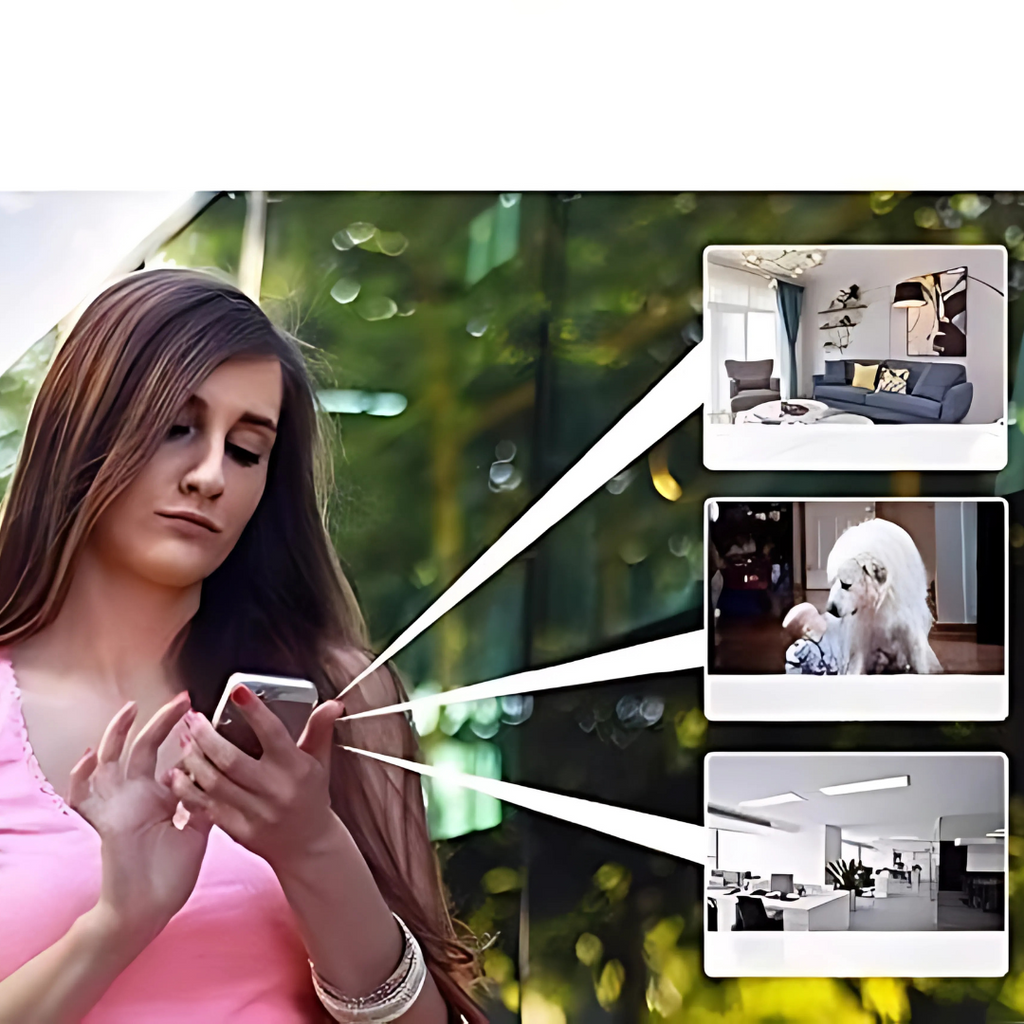High-Definition Wireless Indoor Security Camera – Clear Monitoring for a Safer Home