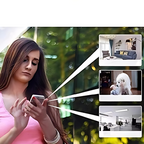 High-Definition Wireless Indoor Security Camera – Clear Monitoring for a Safer Home