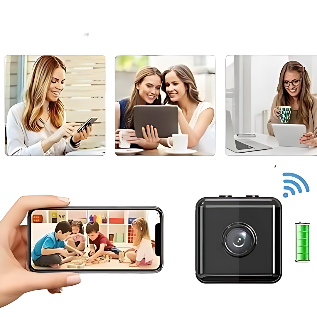 High-Definition Wireless Indoor Security Camera – Clear Monitoring for a Safer Home