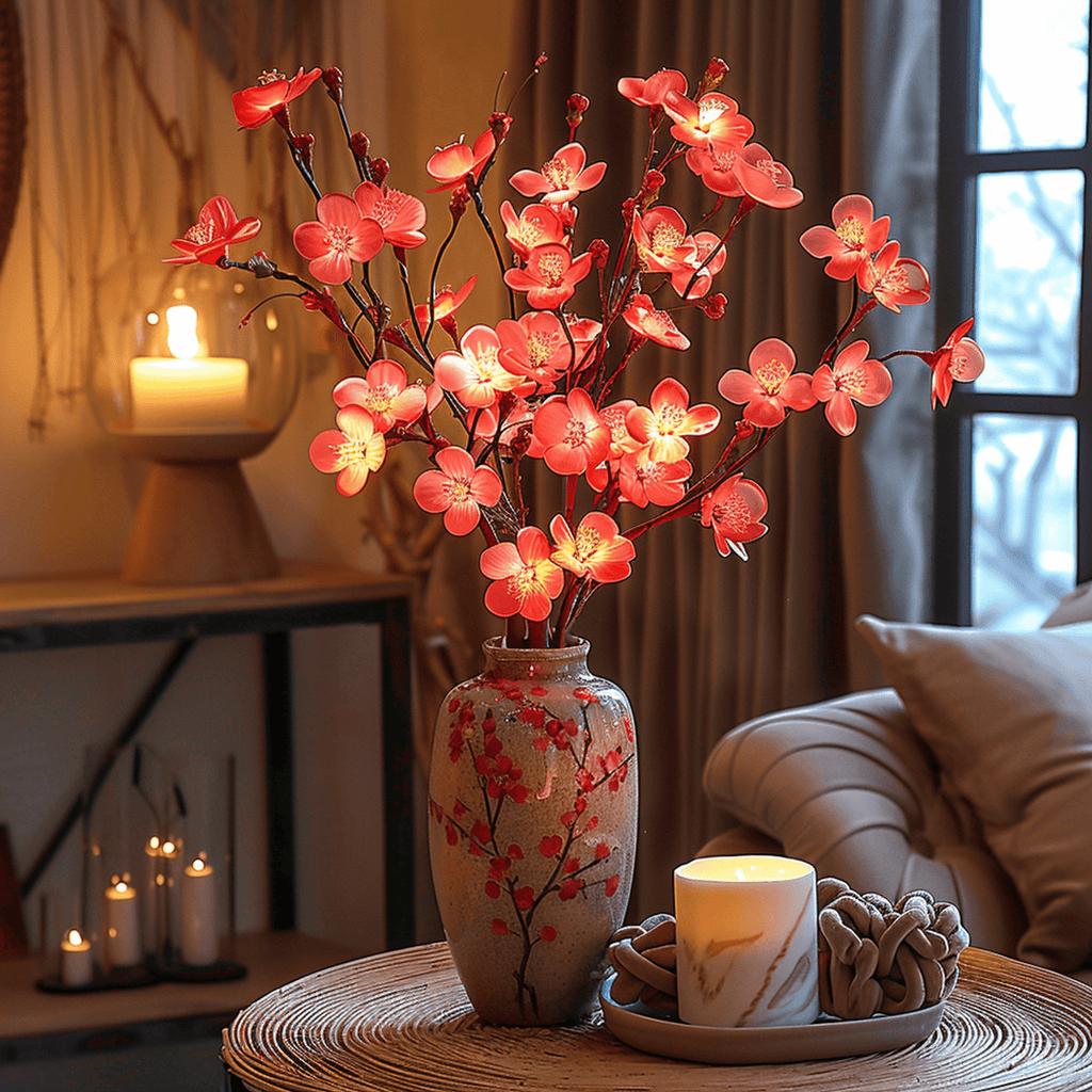 GlowBranch: Enchanting LED Tree Branch for a Touch of Magic
