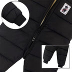 Winter Baby Romper with Bear Ears – Warm One-Piece Outfit for Newborns and Infants in Cold Weather