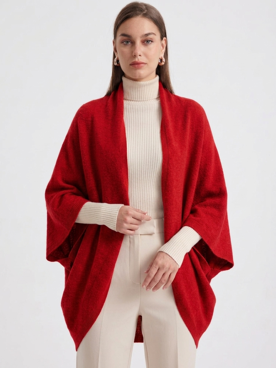 Ellese & Co Cozy Wool Wrap - Woman's Vest