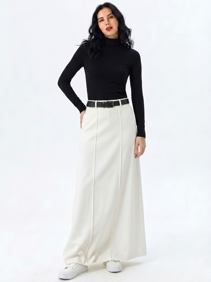 Arlo Long Flowing Skirt
