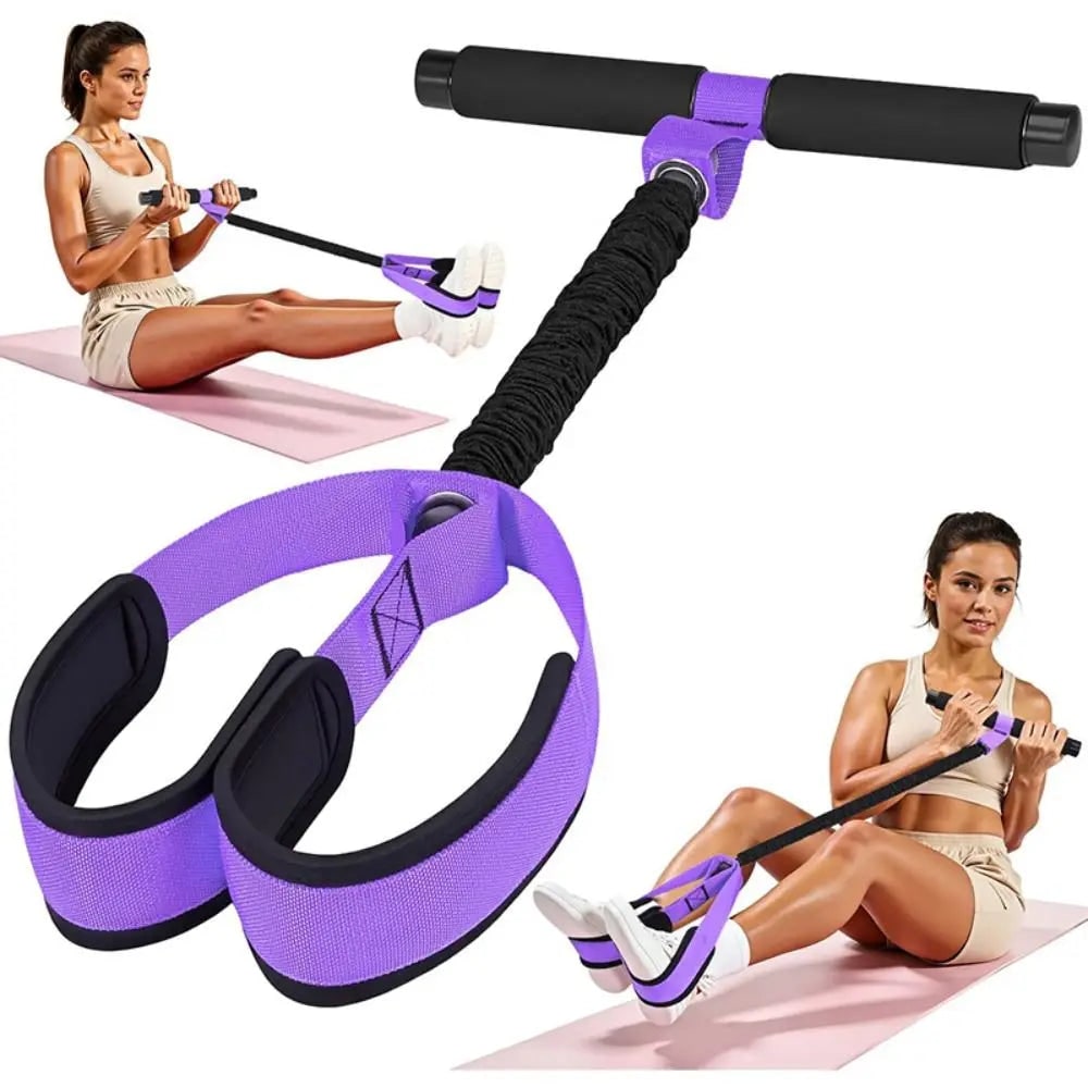 Ab Roller Resistance Band Core Workout Portable Core Workout Equipment - Image 4