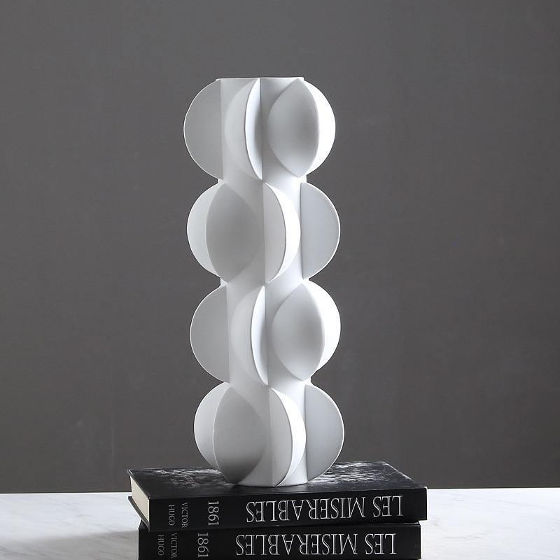 Abstract Decorative Art for Modern Home Decor – Elegant Accent Piece for Living Room, Office and Contemporary Interiors