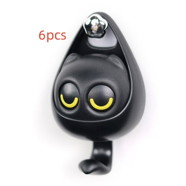 Adhesive Wall Hook Coat with Mechanical Cat Eye Design No Drill Brass - Image 36