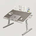 Adjustable Laptop Desk for Bed with Storage Drawer and Tilting Tray Table Computer - Image 1