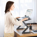Adjustable Portable Ergo Laptop Stand with Detachable Mouse Tray Folding Design for Bed and Couch - Image 1