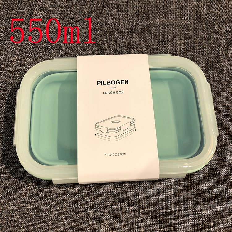 Airtight Plastic Food Storage Containers with Microwave Safe Silicone Lids Collapsible and Foldable - Image 12
