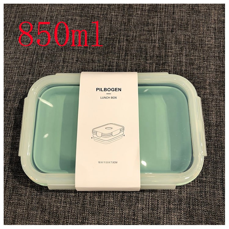 Airtight Plastic Food Storage Containers with Microwave Safe Silicone Lids Collapsible and Foldable - Image 3