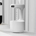 Anti Gravity Ultrasonic Room Humidifier with Digital Clock and LED Ambient Light - Image 7