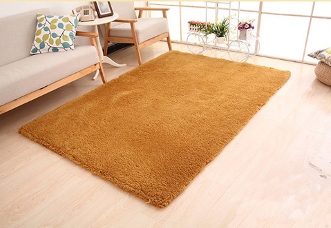 Area Rug with Black and White Geometric Pattern Soft Fluffy Shaggy Carpet for Living Room Bedroom - Image 7