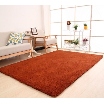 Area Rug with Black and White Geometric Pattern Soft Fluffy Shaggy Carpet for Living Room Bedroom - Image 9