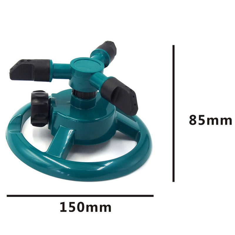 360° Rotating Automatic Garden Sprinkler – Adjustable Lawn Watering System for Efficient Outdoor Irrigation