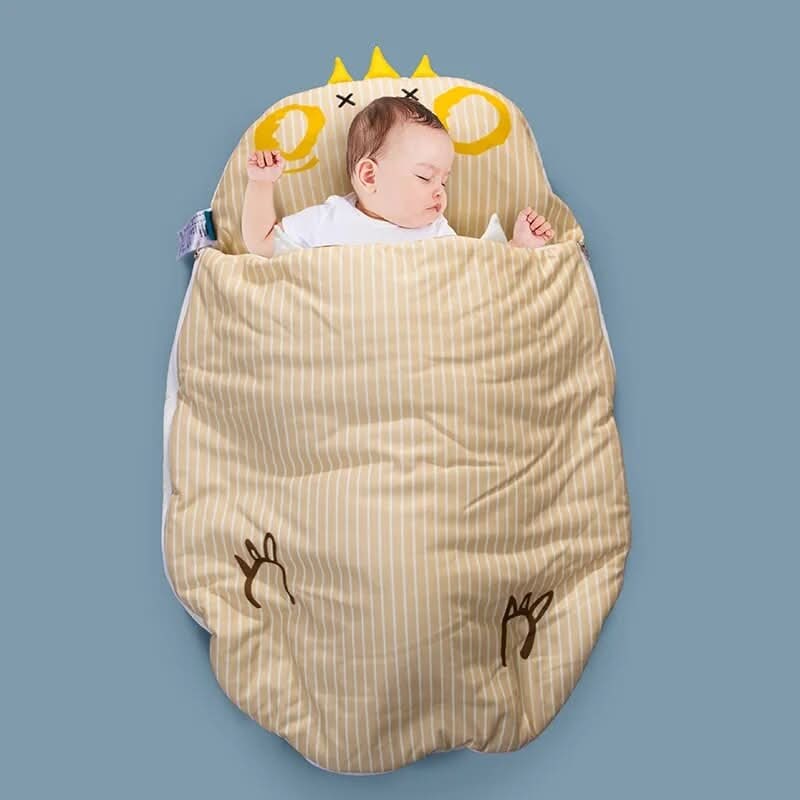 Baby Sleeping Bag Sleep Sack Infant Padded Breathable Cartoon Animal Zipper - Image 11