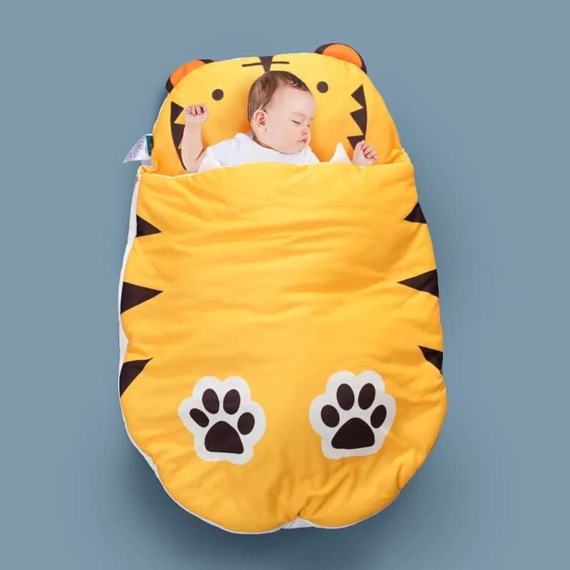 Baby Sleeping Bag Sleep Sack Infant Padded Breathable Cartoon Animal Zipper - Image 7