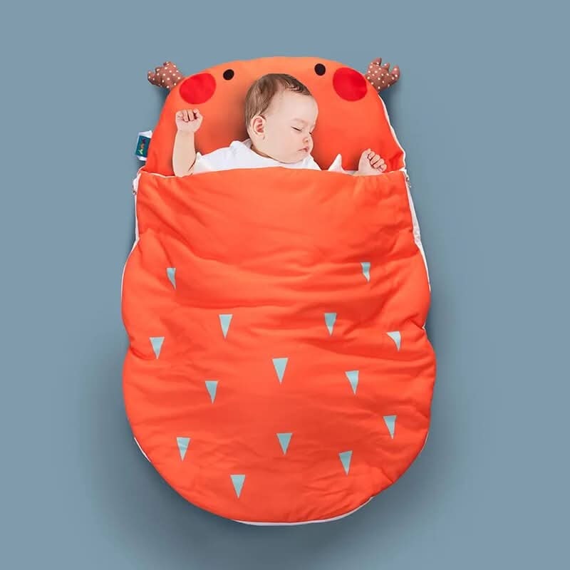 Baby Sleeping Bag Sleep Sack Infant Padded Breathable Cartoon Animal Zipper - Image 8