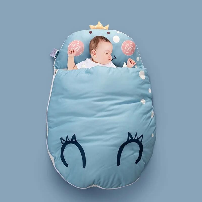Baby Sleeping Bag Sleep Sack Infant Padded Breathable Cartoon Animal Zipper - Image 9