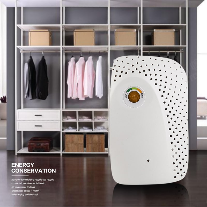 Basement Crawl Space and Closet Dehumidifier for Small Rechargeable Wireless Mini Portable - Image 3
