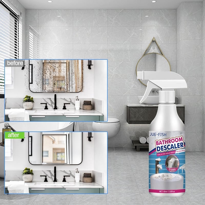 Bathroom Foam Cleaner Spray with Trigger Nozzle for Mold and All Purpose Cleaning - Image 2