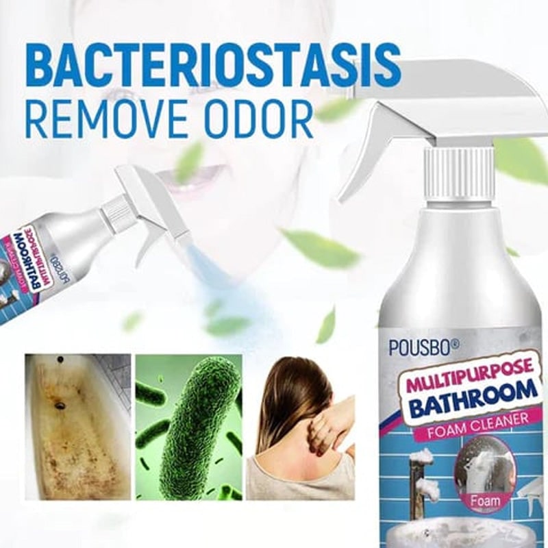 Bathroom Foam Cleaner Spray with Trigger Nozzle for Mold and All Purpose Cleaning - Image 3
