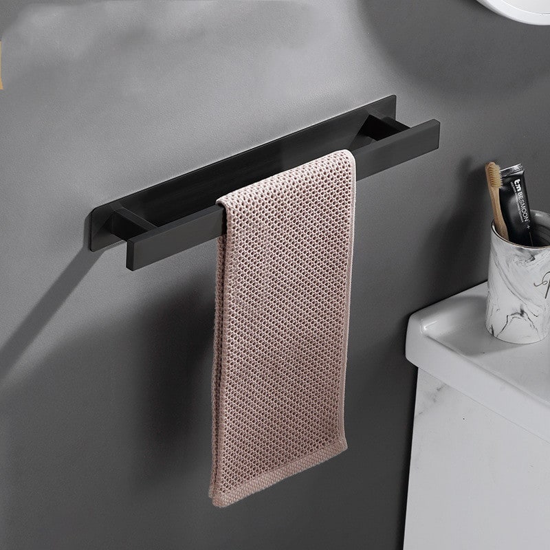 Bathroom Towel Bar with Stainless Steel Wall Mounted Adhesive Installation 18 Inch - Image 4