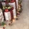 Battery Operated LED Christmas Garland Lights with Warm White Micro Bulbs and Pine Cones - Image 10