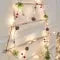 Battery Operated LED Christmas Garland Lights with Warm White Micro Bulbs and Pine Cones - Image 3