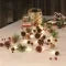 Battery Operated LED Christmas Garland Lights with Warm White Micro Bulbs and Pine Cones - Image 8