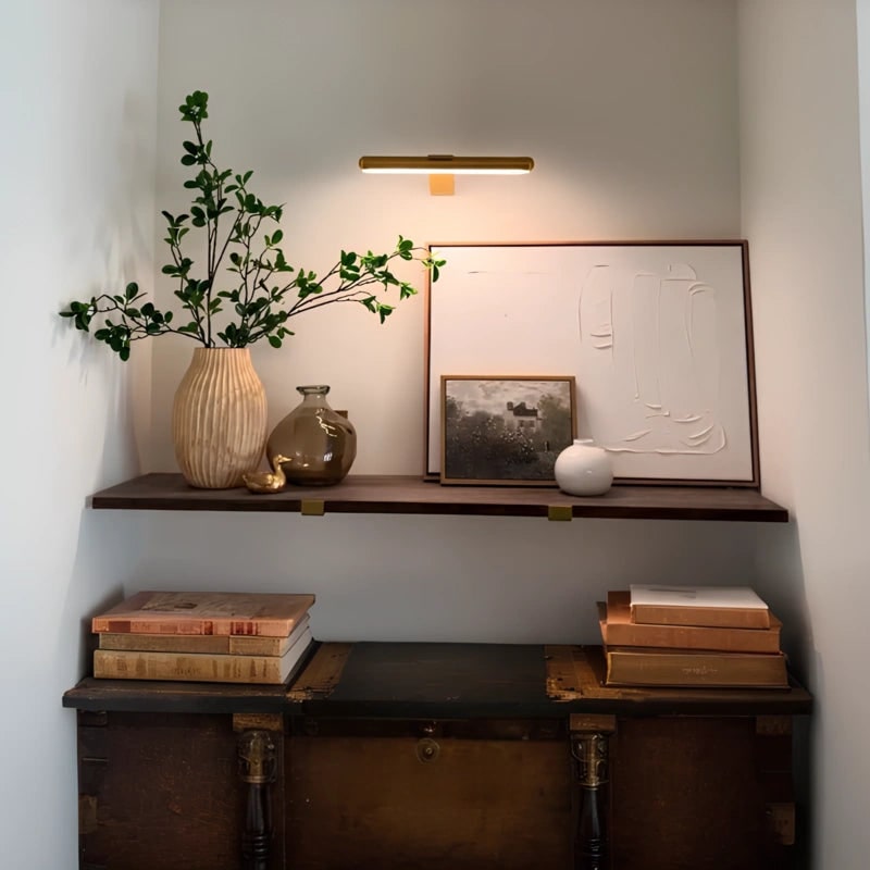 Battery Operated Picture Light Cordless Rechargeable LED Adjustable Wall Mount Art - Image 12