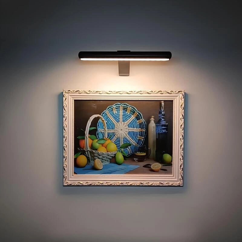 Battery Operated Picture Light Cordless Rechargeable LED Adjustable Wall Mount Art - Image 9
