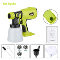 Battery Powered Lightweight Handheld Cordless Paint Sprayer Wireless Adjustable Nozzle - Image 7