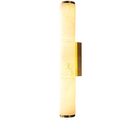 Battery Powered Wall Sconce Lighting with Marbled Cylinder Shade Candle - Image 15