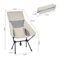 Beach Chair Collapsible Outdoor Chair Lightweight Portable Backrest - Image 7