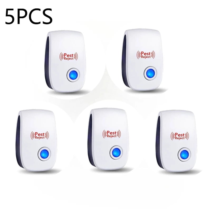 Bed Bug Pest Control Ultrasonic Repeller Plug-In Device with LED Indicator - Image 7
