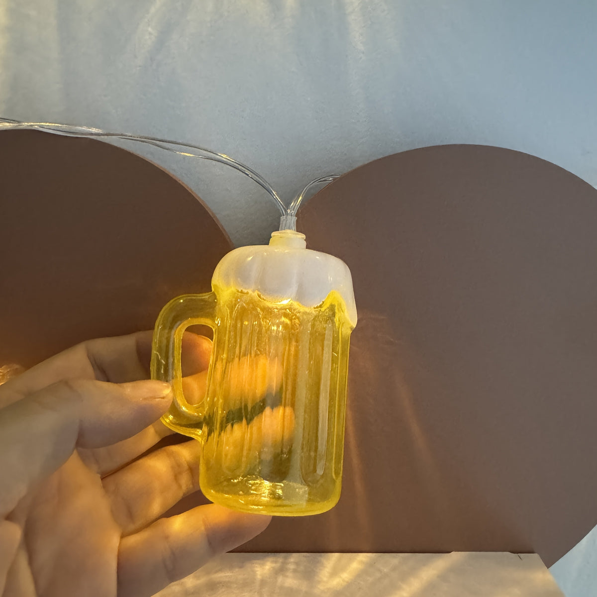Beer Mug String Lights Battery Operated LED for Parties and Outdoor Décor - Image 8