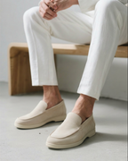 Classic Suede Loafers with Timeless Elegance