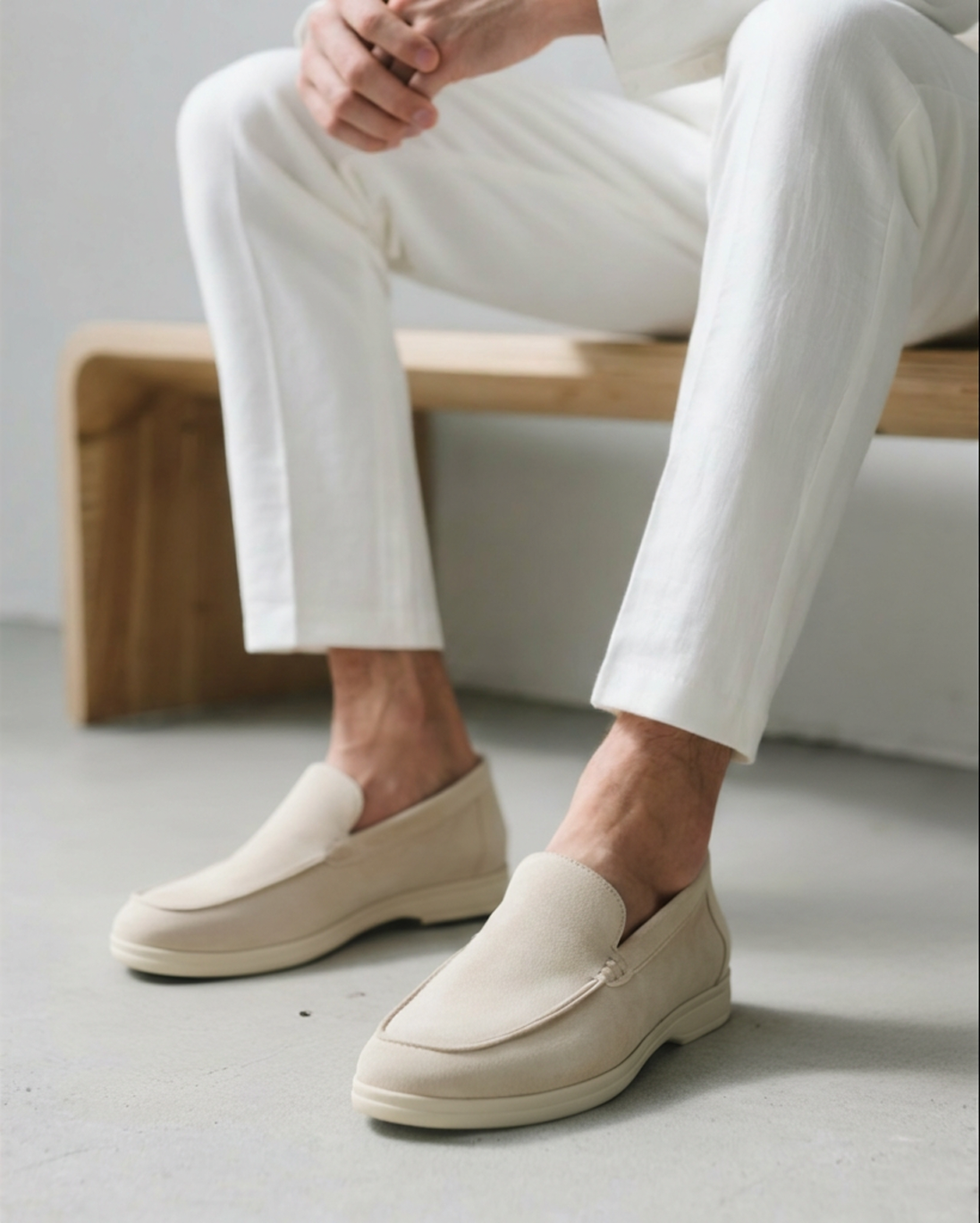 Classic Suede Loafers with Timeless Elegance
