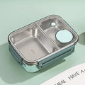 Bento Lunch Box with Stainless Steel Compartments and Leak-Proof Seal - Image 13