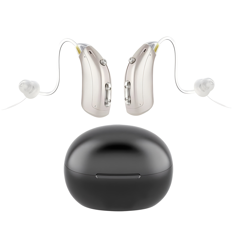 Bluetooth Hearing Aids with Noise Reduction Rechargeable Battery and Behind the Ear Design - Image 13