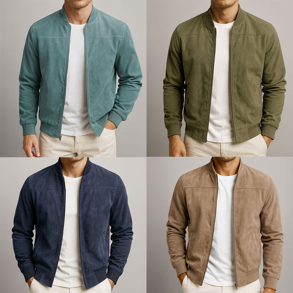 Ethan | Contemporary Minimalist Zip Jacket