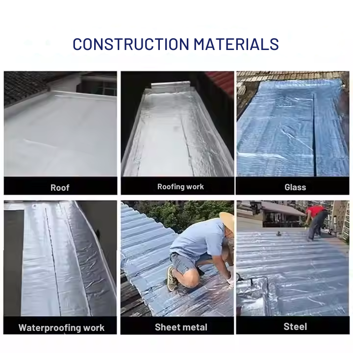 Butyl Tape Pipes Concrete Cracks Metal Waterproof Adhesive Sealing Aluminum Foil - Image 5